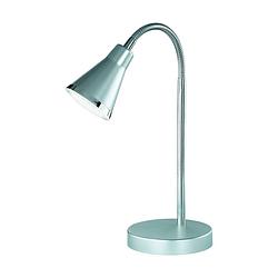 Foto van Moderne tafellamp arras - kunststof - grijs