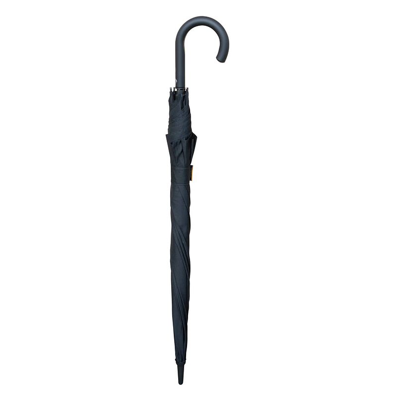 Foto van Classic canes paraplu - zwart - antraciet - polyester - doorsnee doek 120 cm - lengte 93 cm