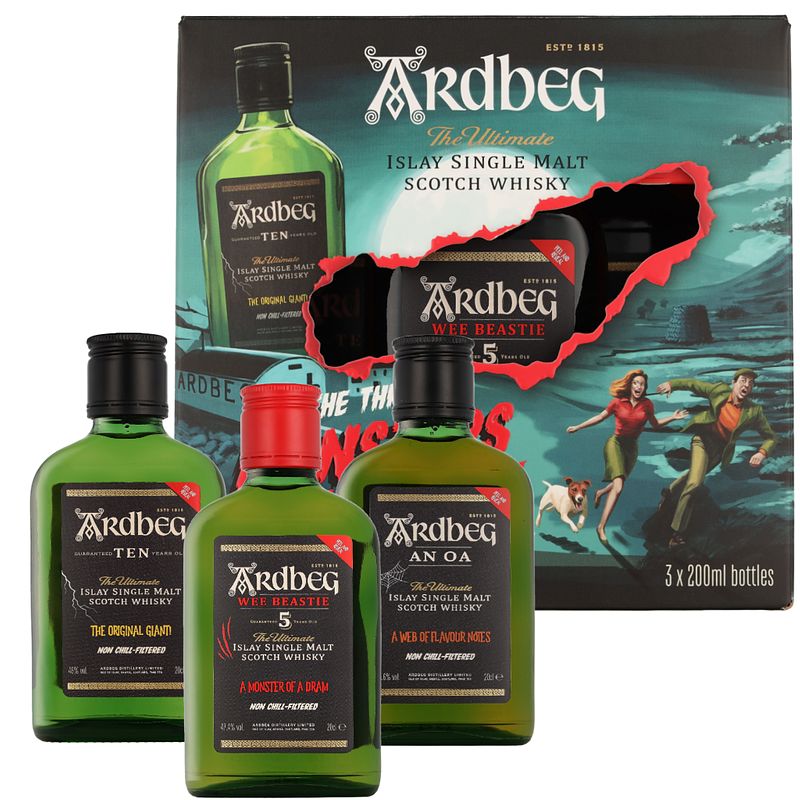 Foto van Ardbeg monster of smoke 60cl whisky + giftbox