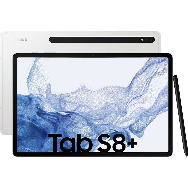 Foto van Samsung galaxy tab s8+ 5g sm-x806 128gb zilver