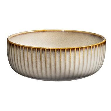 Foto van Schaaltje camille - beige - stoneware - ø11,5 cm - leen bakker