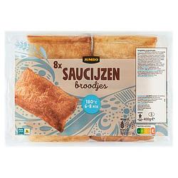 Foto van Jumbo saucijzenbroodjes 8 stuks