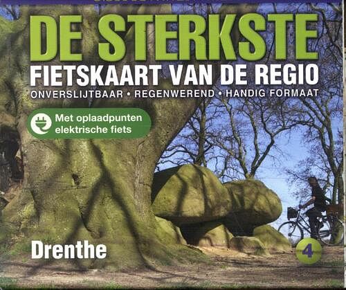 Foto van De sterkste fietskaart van drenthe - paperback (9789463692243)
