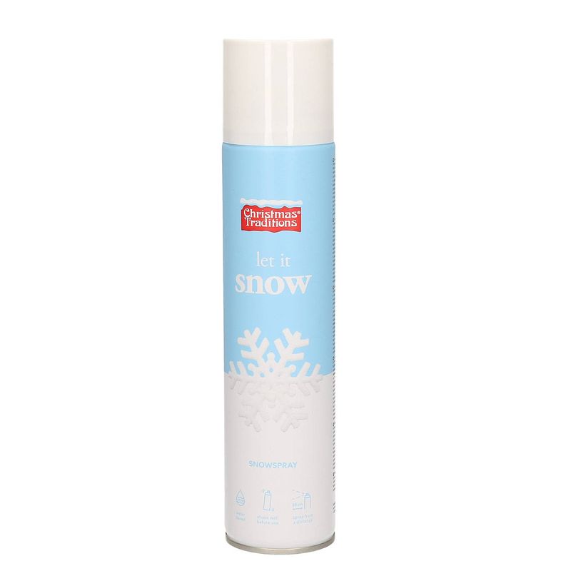 Foto van Sneeuwspray/spuitsneeuw in bus 300 ml - decoratiesneeuw