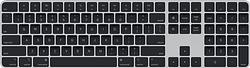 Foto van Apple magic keyboard met numeriek toetsenblok en touch id qwerty zwart