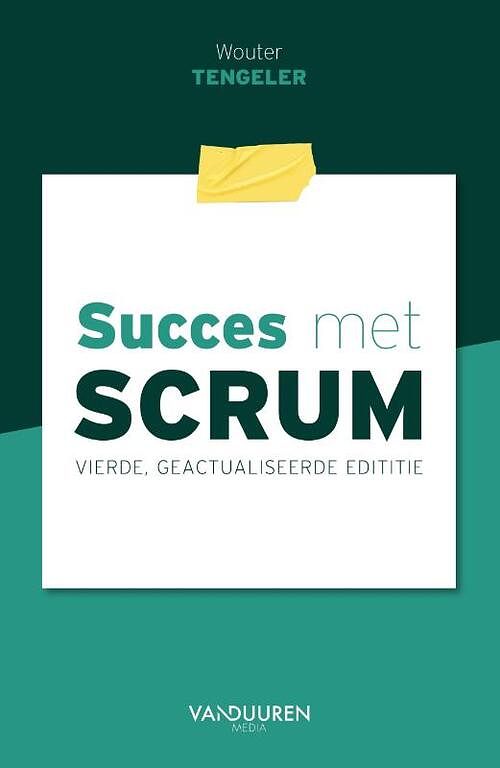 Foto van Succes met scrum, 4e editie - wouter tengeler - paperback (9789463563116)