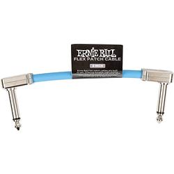 Foto van Ernie ball 6454 flex patch blue patchkabel 7,5 cm