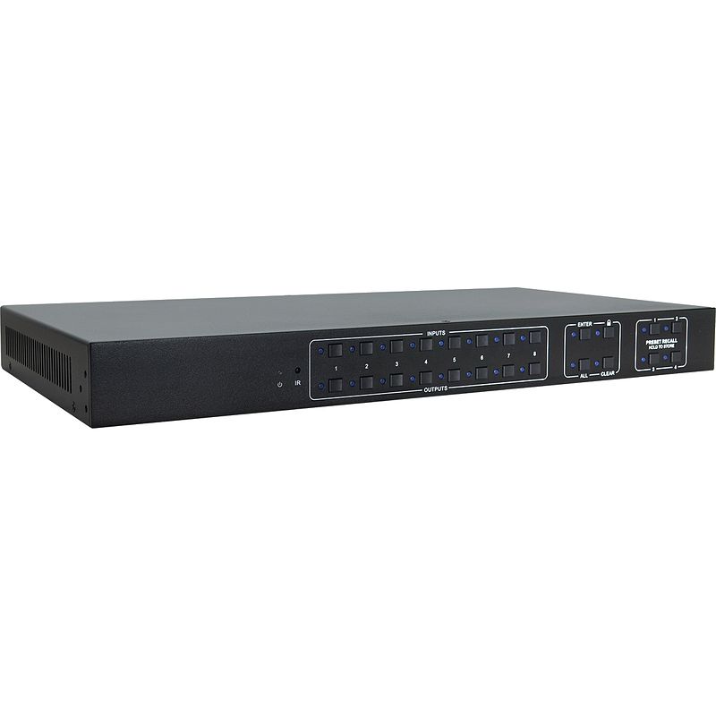 Foto van Newhank hm8x8 hdmi matrix switcher