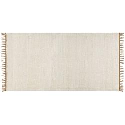 Foto van Beliani lunia - laagpolig-beige-jute