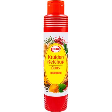 Foto van Hela kruiden ketchup curry original 580g bij jumbo