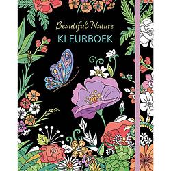 Foto van Deltas kleurboek beautiful nature junior a4 karton wit