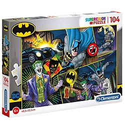 Foto van Clementoni legpuzzel batman junior 48 x 33 cm karton 104 stukjes