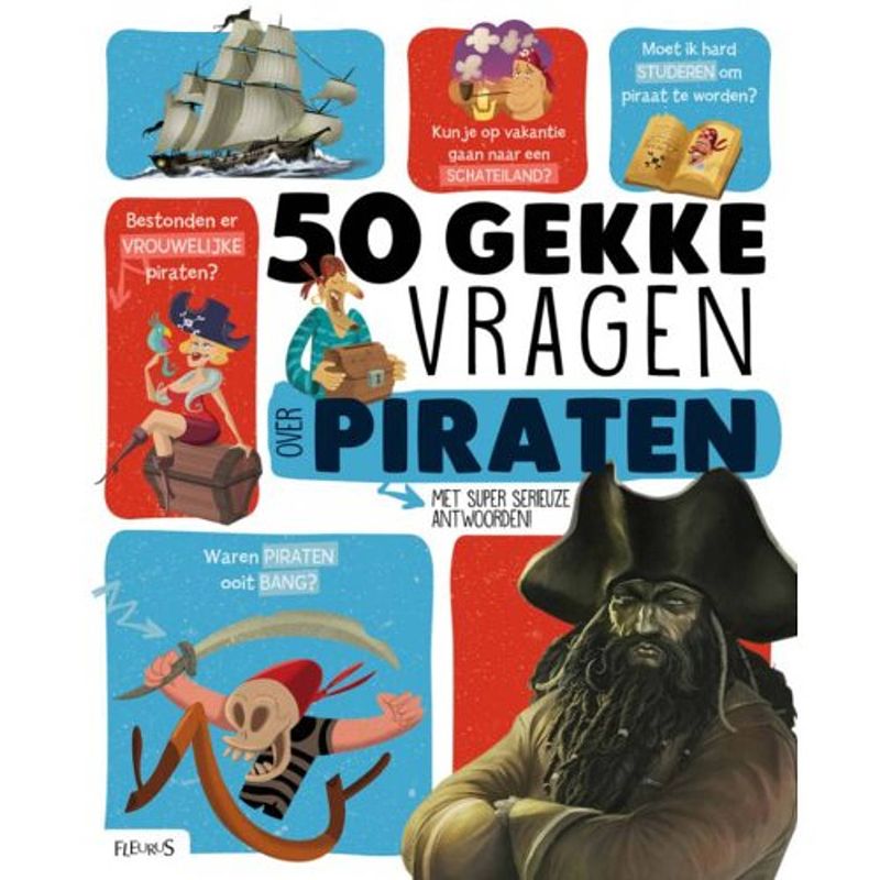 Foto van 50 gekke vragen over piraten - 50 gekke vragen