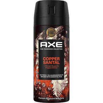 Foto van Axe fine fragrance collection premium deodorant bodyspray copper santal 150ml bij jumbo