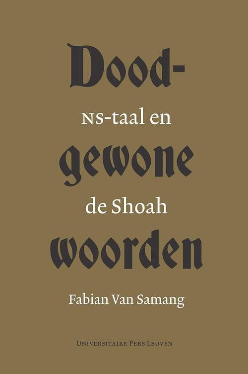 Foto van Doodgewone woorden - fabian van samang - ebook (9789461660022)