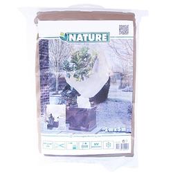 Foto van Nature winterhoes 60 g/m² 2x5 m beige