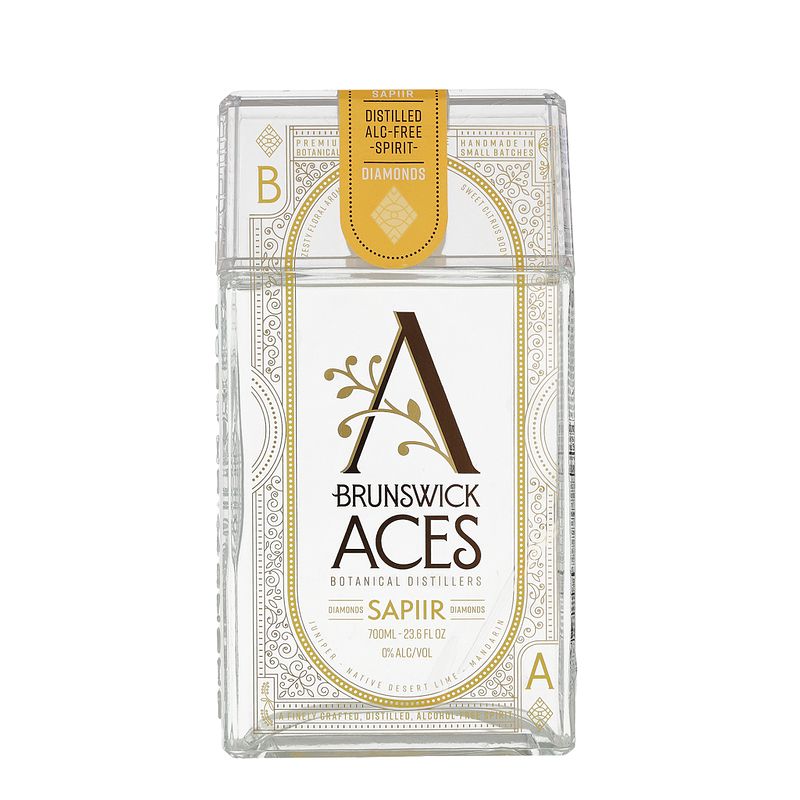 Foto van Brunswick aces diamonds sapiir 0.7 liter gedistilleerd