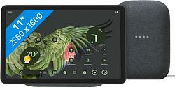 Foto van Google pixel tablet 128gb wifi grijs + nest audio charcoal