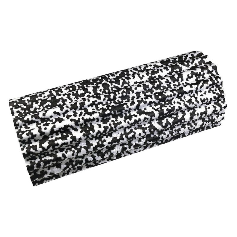 Foto van Urban fitness foamroller massage 32 x 14 cm epp zwart/wit