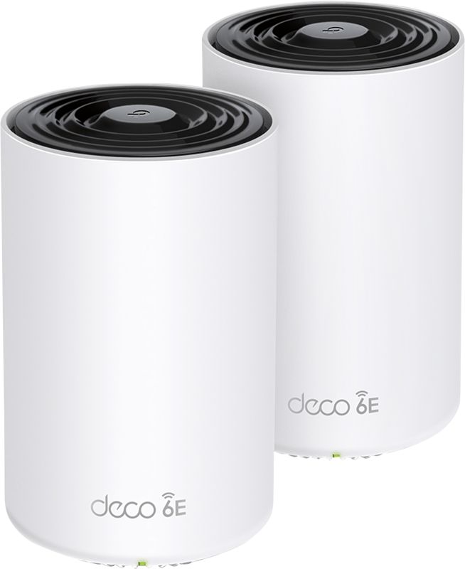 Foto van Tp-link deco xe75 pro (2-pack)