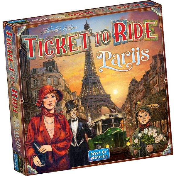 Foto van Spel ticket to ride parijs