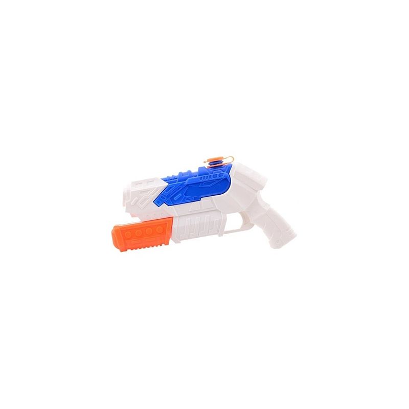 Foto van Johntoy aqua fun space waterpistool wit/blauw/oranje 27 cm