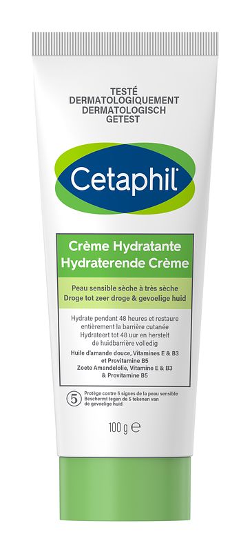 Foto van Cetaphil hydraterende crème - vochtinbrengende crème gezicht & lichaam