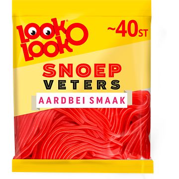 Foto van Look o look aardbeiveters uitdeel snoep zak 195 gram bij jumbo