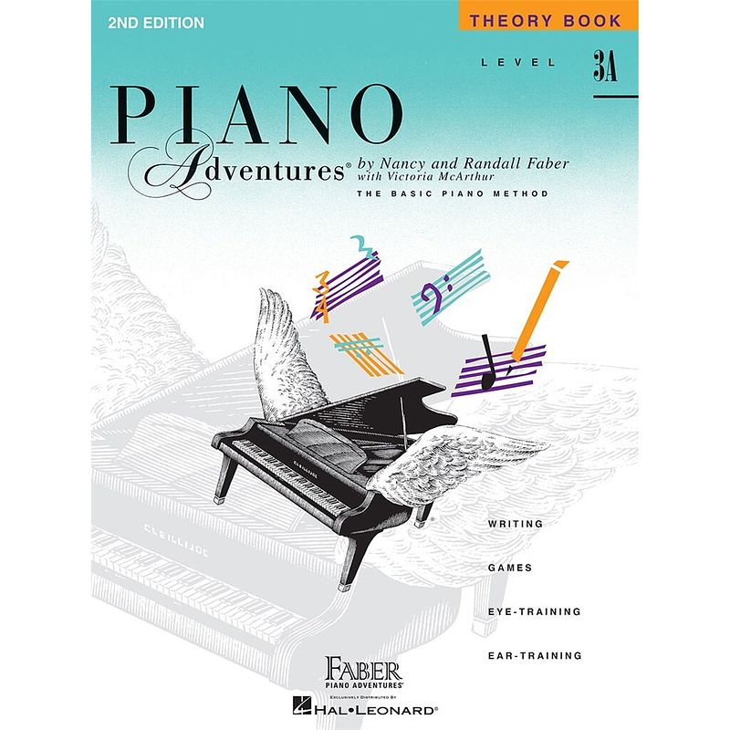 Foto van Hal leonard piano adventures theory book level 3a 2nd edition pianoboek