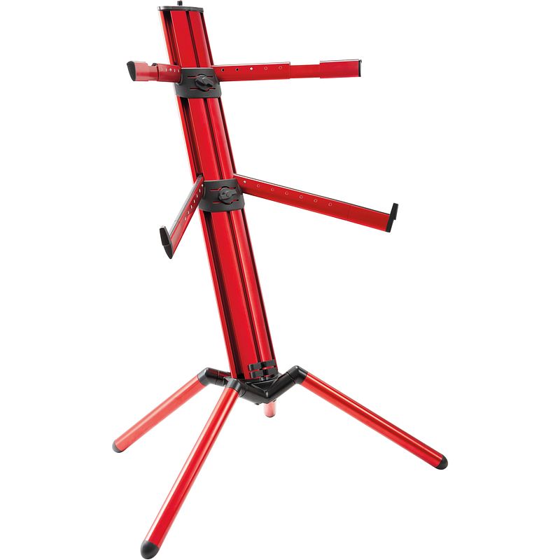 Foto van Konig & meyer spider pro red keyboard stand