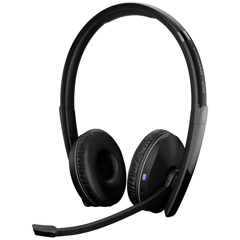 Foto van Epos c20 over ear koptelefoon bluetooth zwart noise cancelling headset