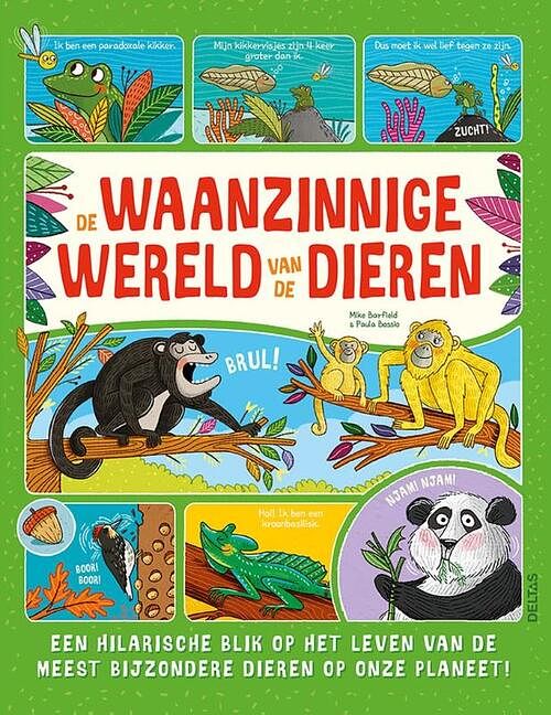 Foto van De waanzinnige wereld van de dieren - mike barfield - paperback (9789044764017)