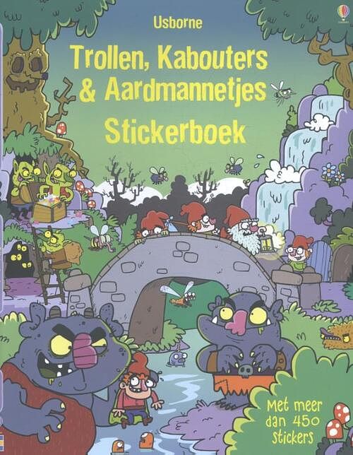 Foto van Trollen, kabouters en aardmannetjes stickerboek - paperback (9781409596332)