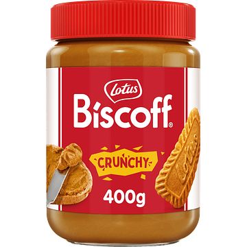 Foto van Lotus biscoff speculoos pasta crunchy 400g bij jumbo