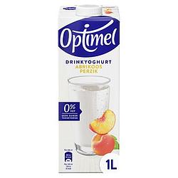 Foto van Optimel langlekker drinkyoghurt perzik abrikoos 0% vet 1 x 1l bij jumbo