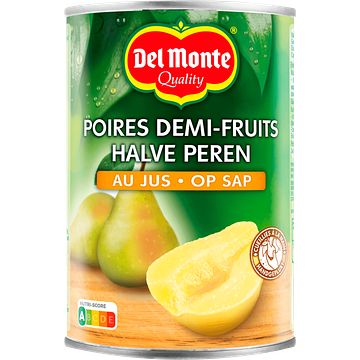 Foto van Del monte halve peren op sap 415g bij jumbo