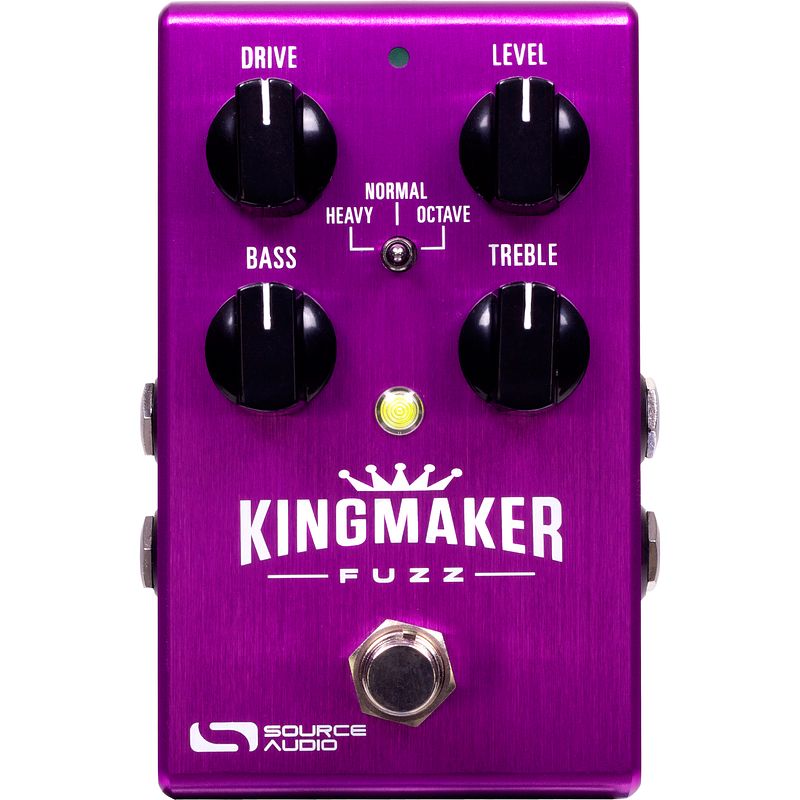 Foto van Source audio kingmaker fuzz effect pedaal