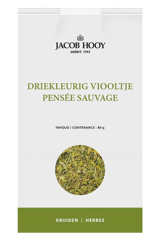 Foto van Jacob hooy driekleurig viooltje 80gr