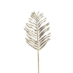 Foto van Kunstplant areca palm leaf gold 85 cm