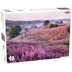 Foto van Tactic legpuzzel lanscape: moors covered in heather 1000 stukjes