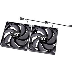 Foto van Thermaltake cl-f147-pl12bl-a pc-ventilator zwart (b x h x d) 120 x 120 x 25 mm