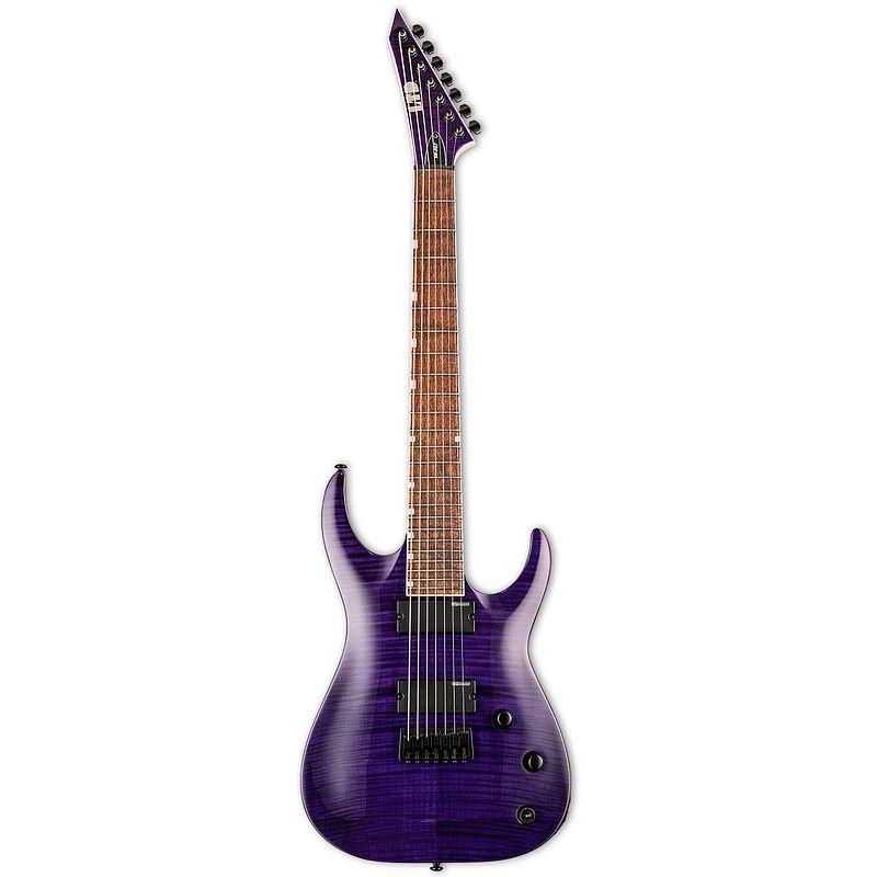 Foto van Esp ltd sh-207 fm see thru purple brian head welch signature-model