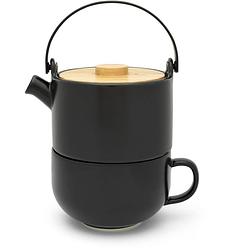 Foto van Bredemeijer silhouet umea tea for one 500 ml - zwart