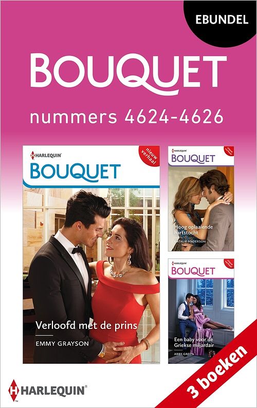 Foto van Bouquet e-bundel nummers 4624 - 4626 - emmy grayson, natalie anderson, abby green - ebook