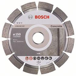 Foto van Bosch accessories 2608602557 bosch diamanten doorslijpschijf diameter 150 mm binnendiameter 22.23 mm 1 stuk(s)