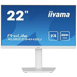 Foto van Iiyama prolite xub2294hsu-w2 led-monitor 54.6 cm (21.5 inch) energielabel d (a - g) 1920 x 1080 pixel full hd 1 ms hdmi, displayport, usb, hoofdtelefoon (3.5