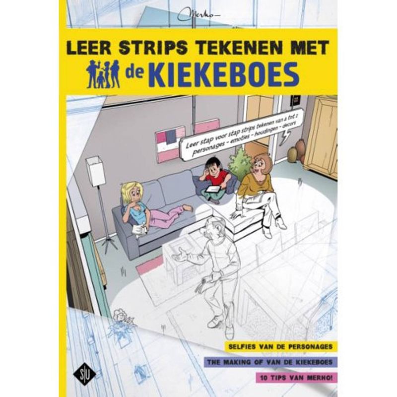 Foto van Leer strips tekenen met de kiekeboes - de