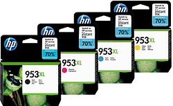 Foto van Hp 953xl cartridges 4-kleuren pack