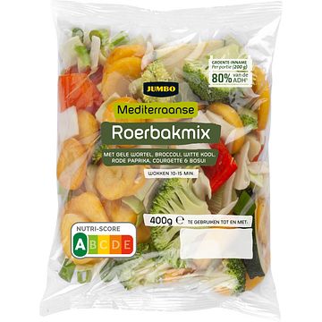 Foto van Jumbo mediterraanse roerbakmix 400g