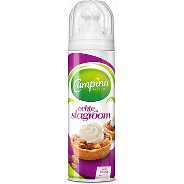 Foto van Campina echte slagroom 250 g spuitbus bij jumbo